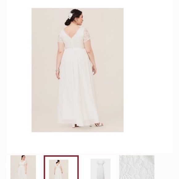 Torrid wedding dress/special occasion dress - Picture 2 of 10